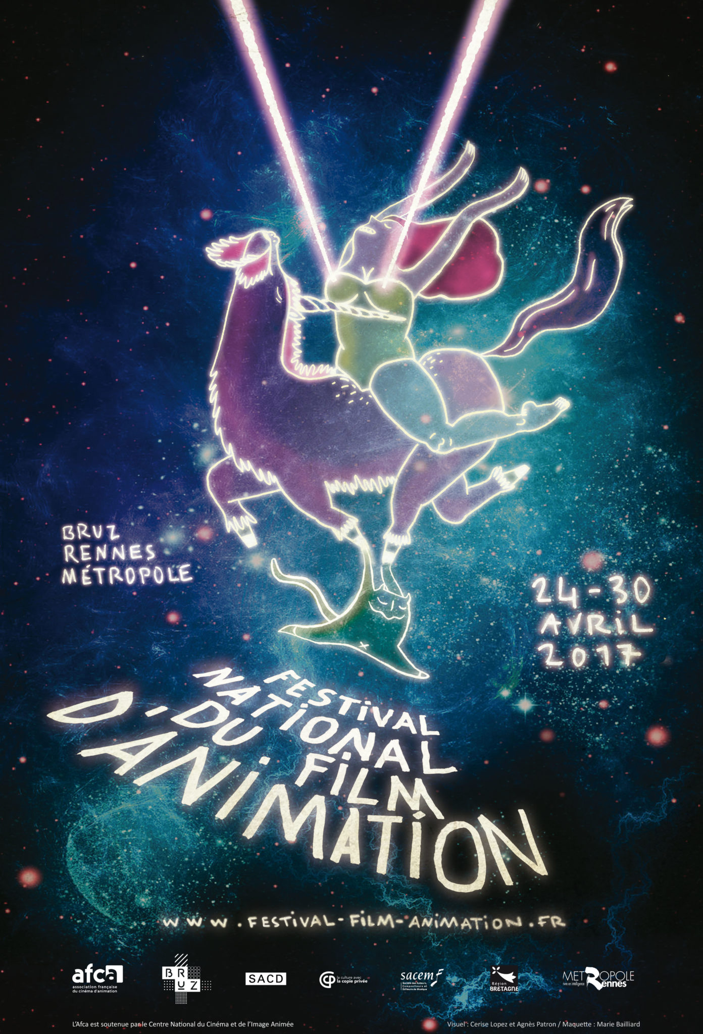 PALMARÈS DU FESTIVAL NATIONAL DU FILM D’ANIMATION BRUZ 2017