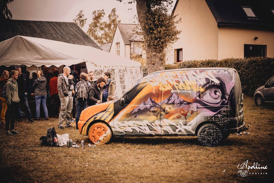 Châteaugiron. Le street-art vibre au son du festival Pav’Art