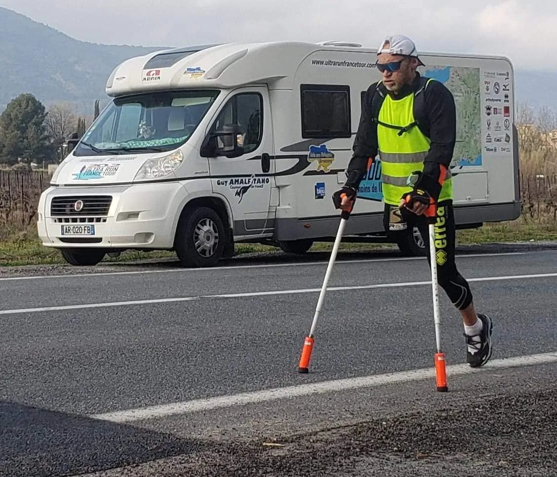 Ploërmel et Rennes. Venez rencontrer Guy Amalfitano qui court pour la bonne cause