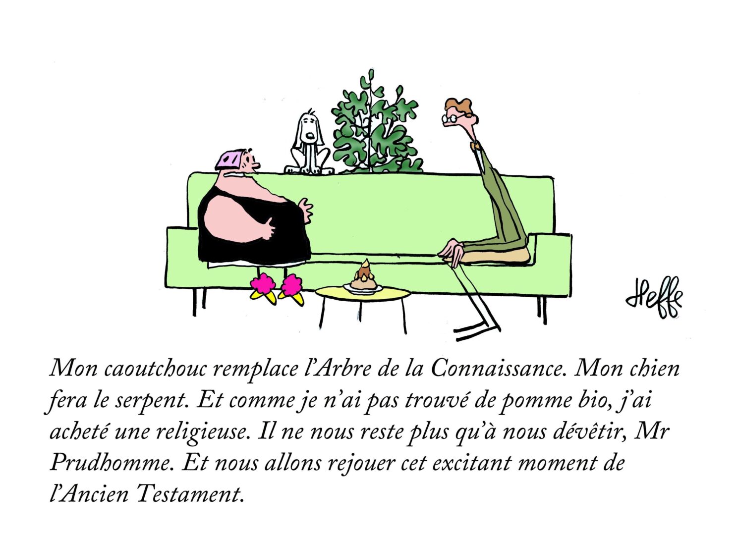 Vive le sexe # 10, la pomme de disgrâce