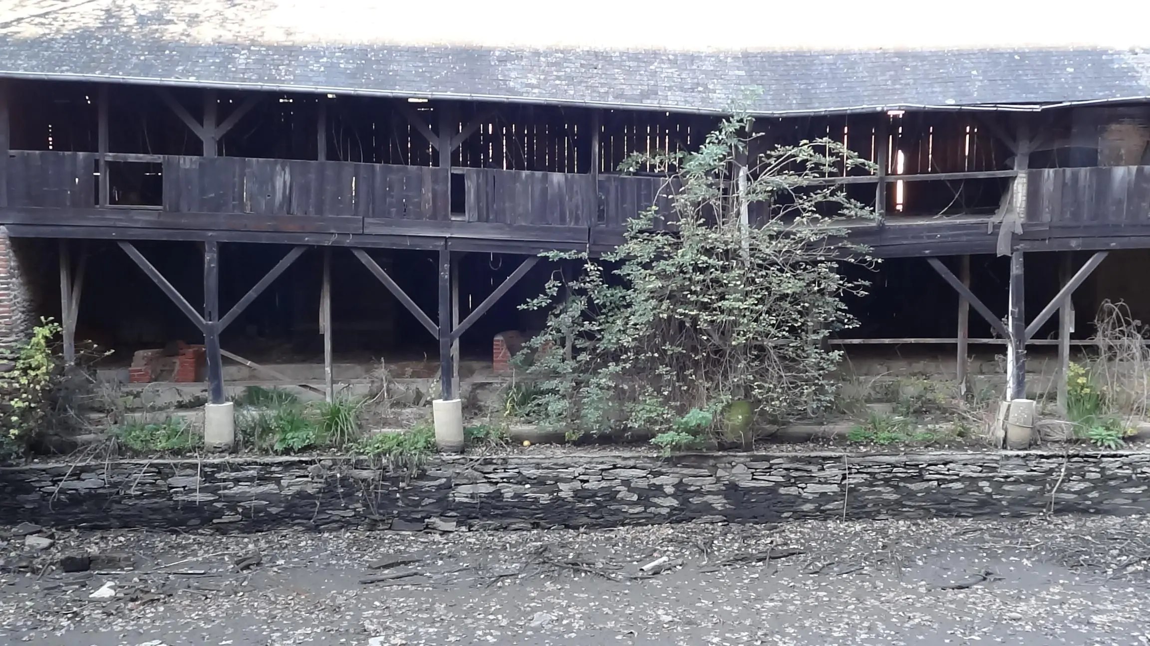 Le lavoir de Chézy en triste état > La Mère Denis est dans de beaux draps