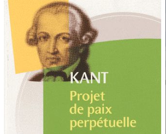 Emmanuel Kant > Projet de paix perpétuelle > Etudes