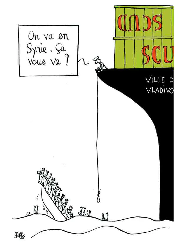 L’actu selon Heffe, le conflit syrien s’étend en Lybie et Lampedusa