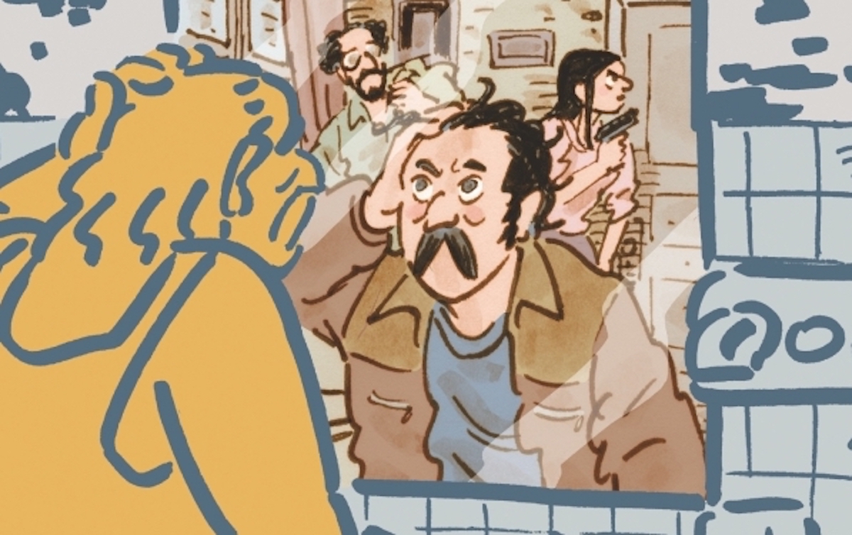 BD. L’Arme à gauche de Pierre Maurel ou larme à gauche ?