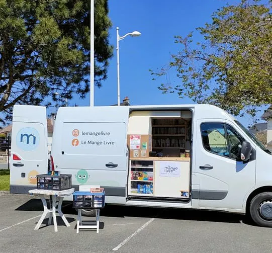 Le Mange livre Librairie itinérante