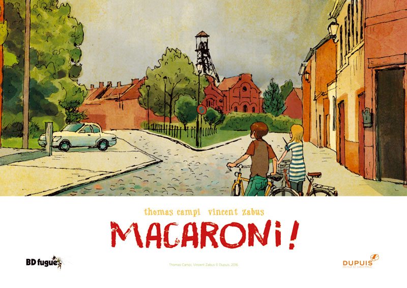 BD Macaroni ! de Zabus et Campi, une histoire al dente