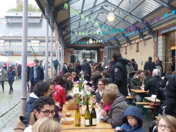 Le marché à manger