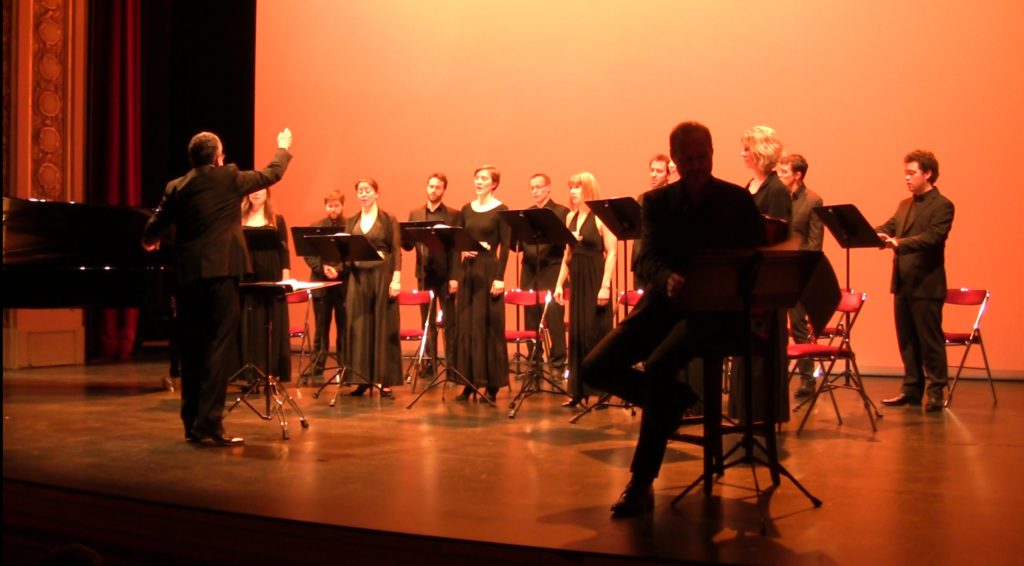 Concert du chœur de chambre Mélisme(s) à l’opéra de Rennes récit romantique d’un trio amoureux