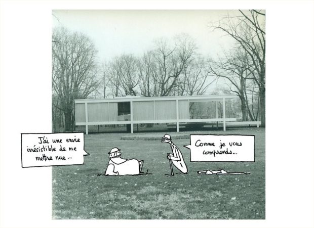 Quizz artistique, quartiers chics de Farnsworth House