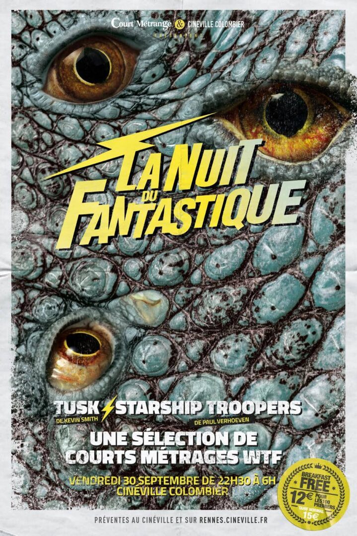 Rennes, Nuit du Fantastique 2016 (Tusk, Starship Troopers et +…)