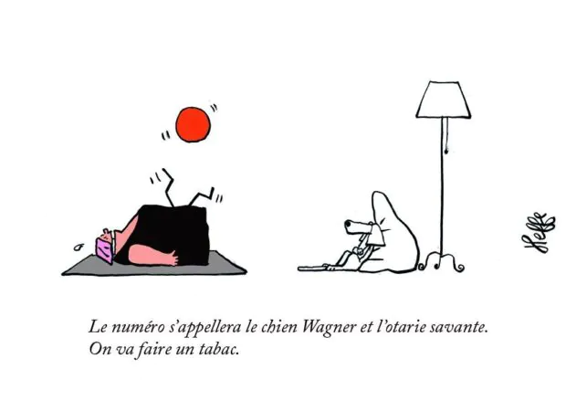 L’humour selon Heffe, le chien Wagner et l’otarie savante