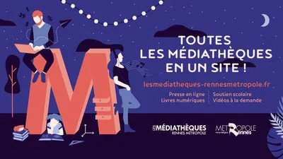 Site Internet. Rennes Métropole lance son PORTAIL DES MÉDIATHÈQUES !