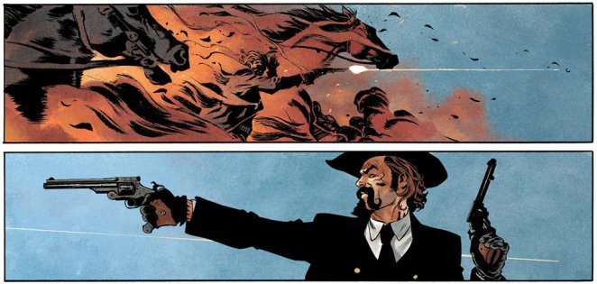 La BD SYKES rend hommage au western traditionnel