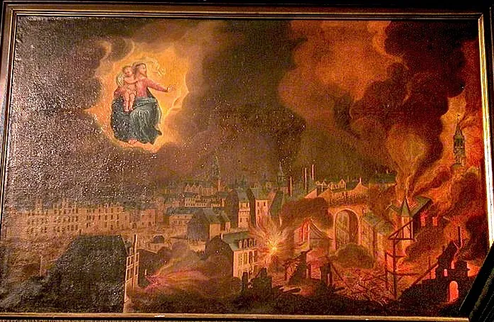 Le tableau votif de l’incendie de 1720