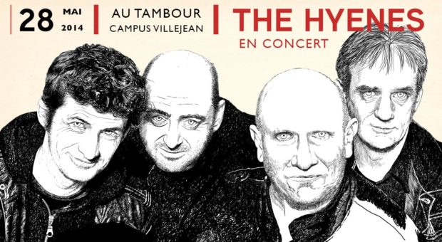 28 mai, The 1969 Club et The Hyènes en concert filmé au Tambour de Rennes 2