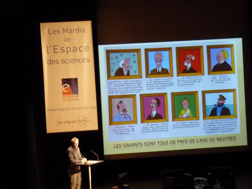 Les  scientifiques chez Tintin, Toujours dans la lune ?