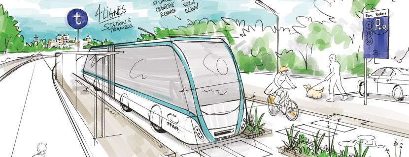 Rennes. Quatre lignes de trambus à l’horizon 2030