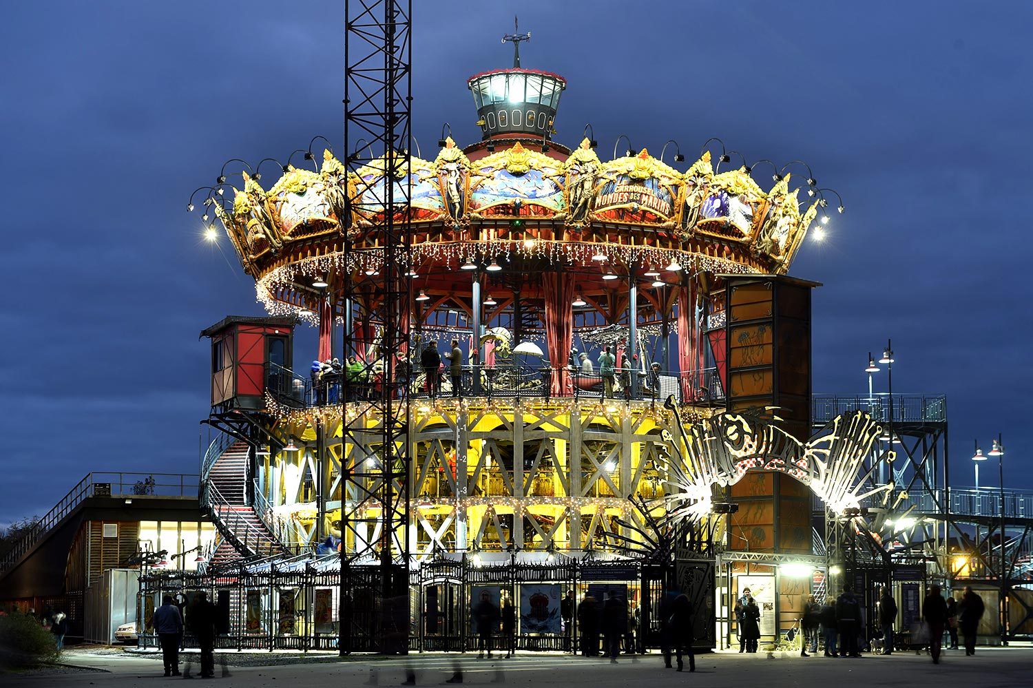 NANTES. FÊTONS NOËL AUX MACHINES DE L’ÎLE