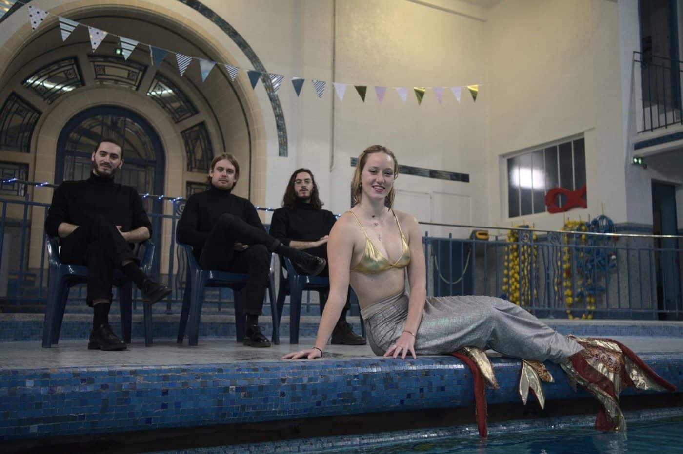 DES SIRÈNES À LA PISCINE SAINT-GEORGES. LE NOUVEAU CLIP DE CASINO