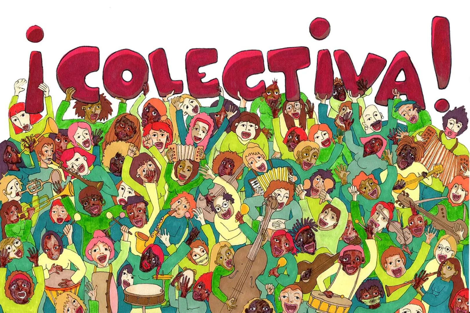 TDN 2021. LA FORCE COLLECTIVE ET CHANTANTE DE ¡ COLECTIVA !