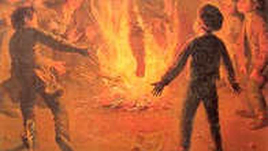 Crozon - feu de la Saint Jean