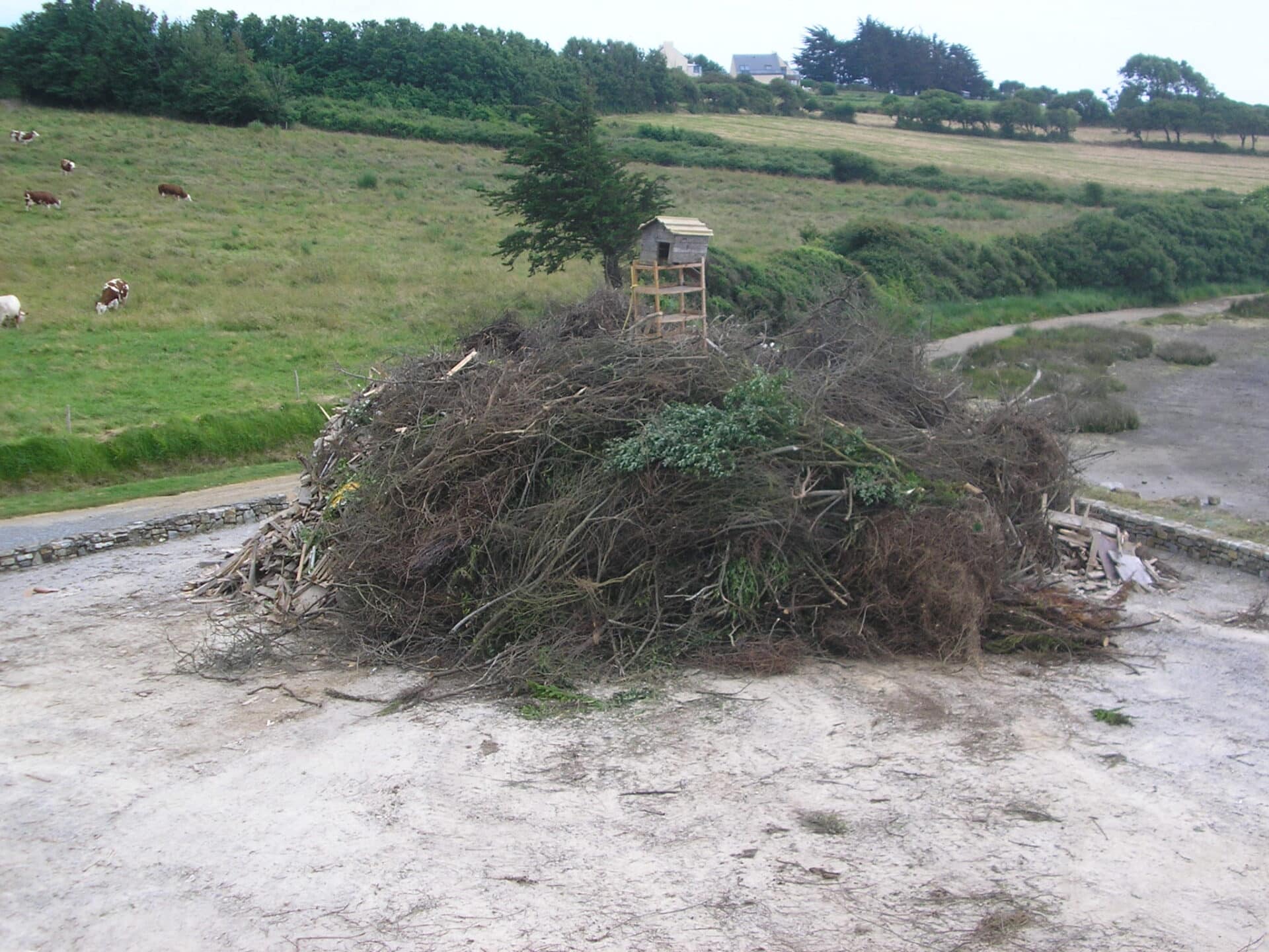 Crozon - feu de la Saint Jean