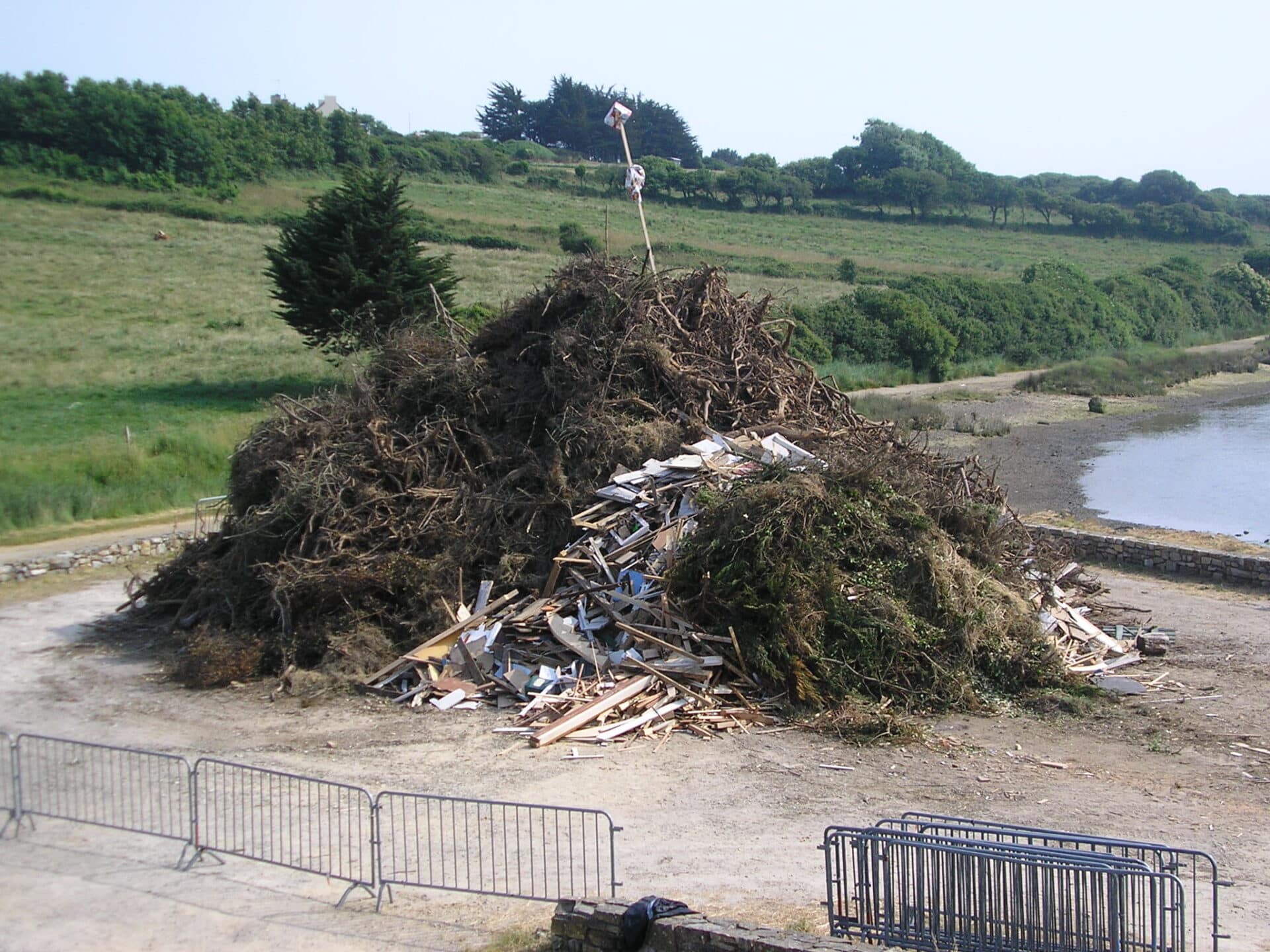 Crozon - feu de la Saint Jean