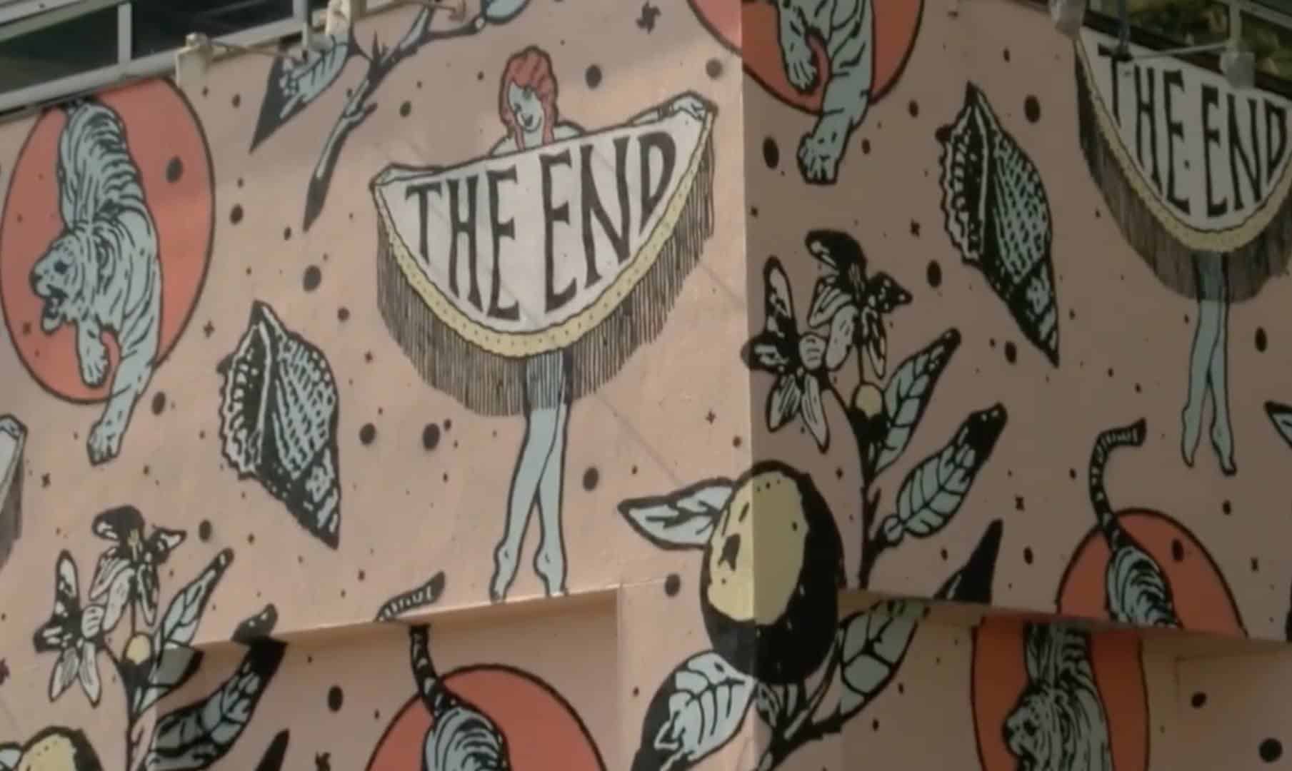 RENNES STEET ART. ÉRIK ELGÉ SIGNE UNE OEUVRE ÉPHÉMÈRE