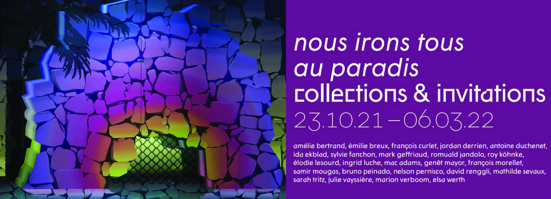 EXPO. LE FRAC CAEN-NORMANDIE NOUS AMÈNERA TOUS AU PARADIS