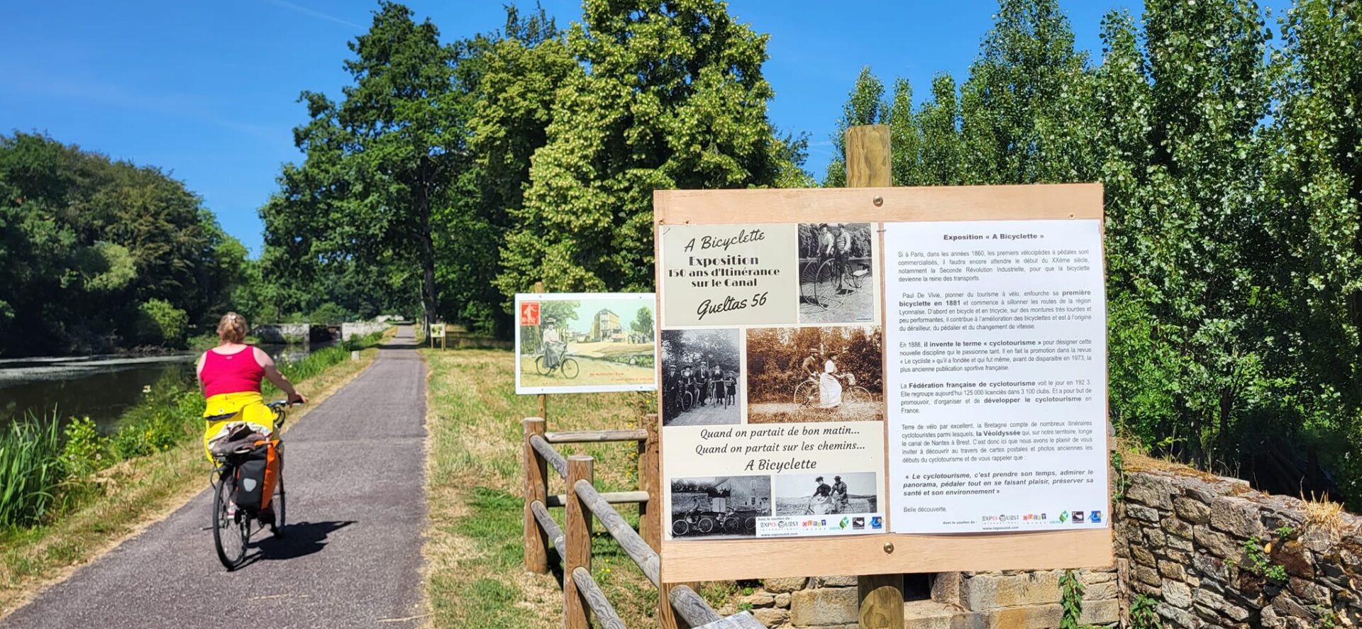 Expo Gueltas A bicyclette 150 ans d’itinérances