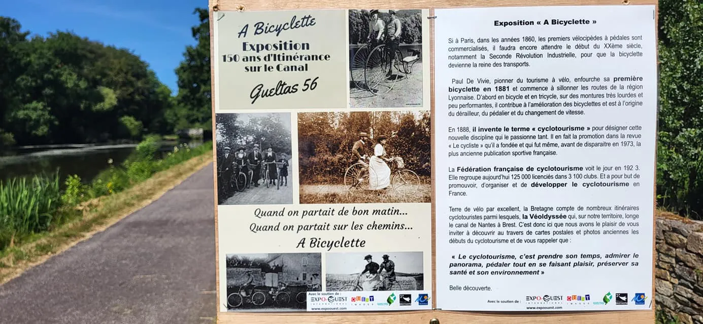 Expo Gueltas   A bicyclette 150 ans d’itinérances 