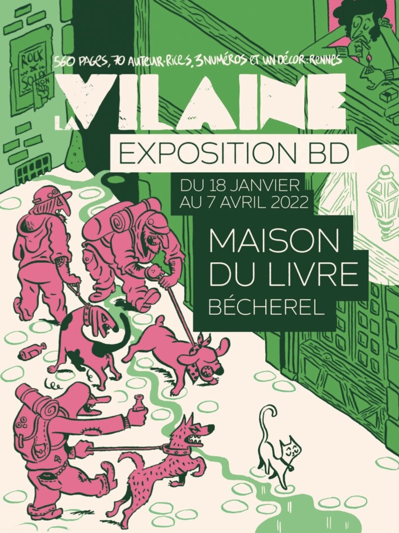 BÉCHEREL. LA VILAINE EXPOSE SA BD PRÈS DE RENNES