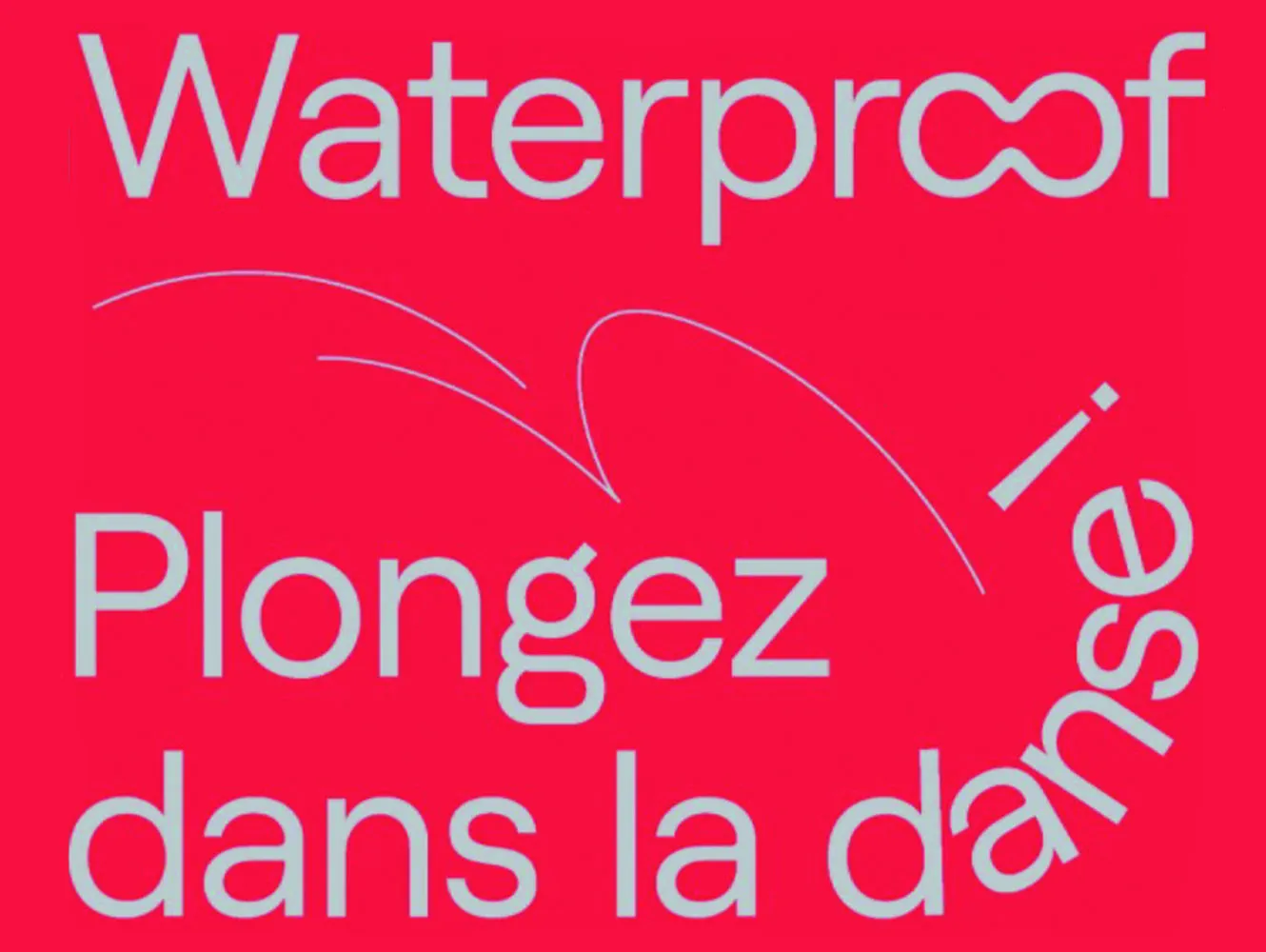 DANSE. WATERPROOF SE TRANSFORME EN UN TEMPS DE TRAVAIL POUR LES PROFESSIONNELS