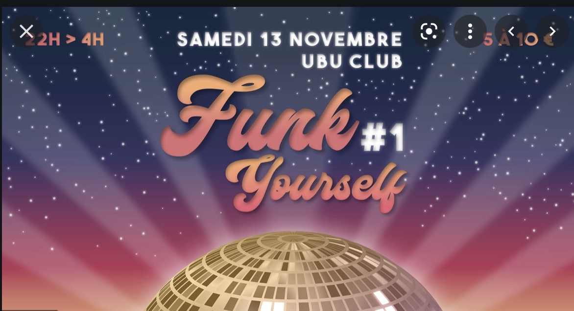 FUNK YOURSELF À L’UBU DE RENNES
