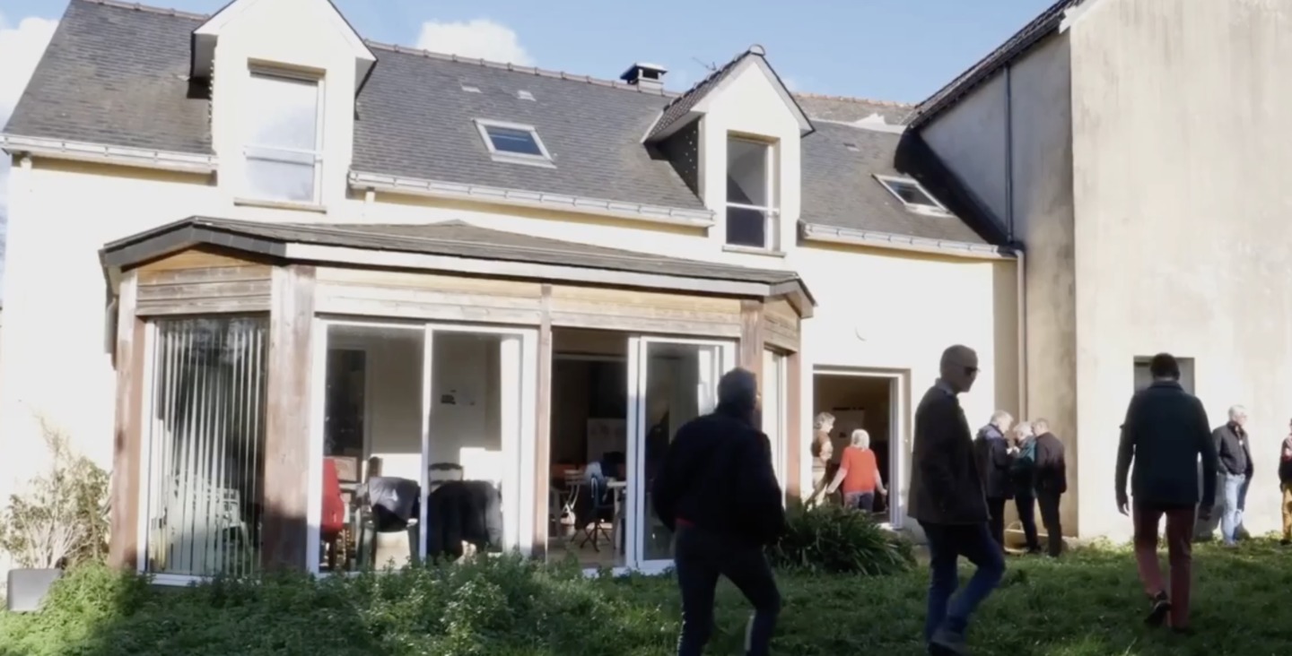 La grande maison de Redon, 71 propriétaires de 6 logements sans but lucratif