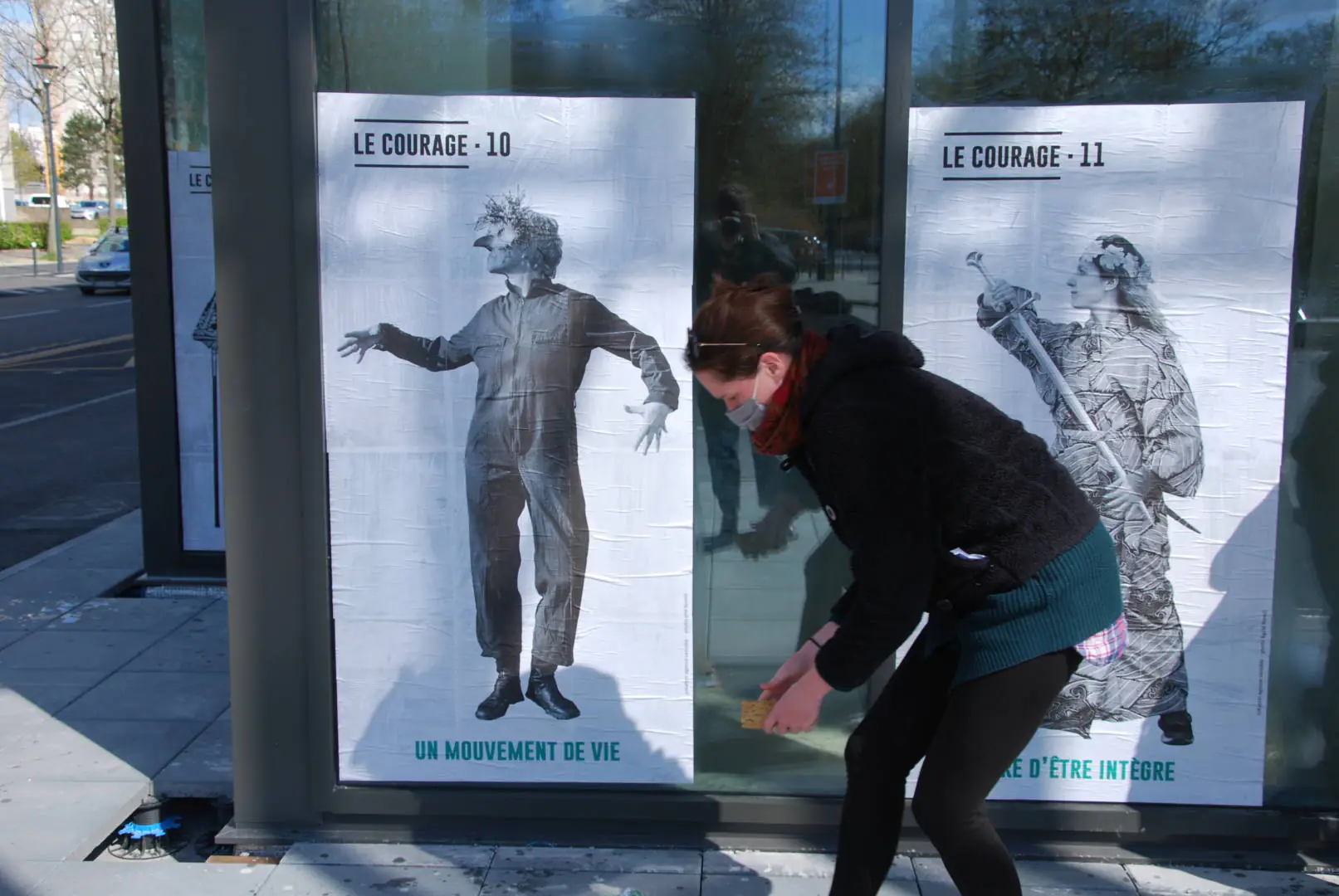 HAUT LES COEURS. 18 FEMMES COURAGEUSES SUR LES MURS DE RENNES