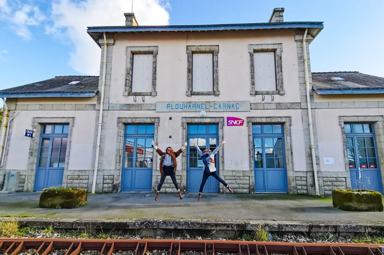 LA GARE DE PLOUHARNEL BIENTÔT RECONVERTIE EN CAFÉ ÉCORESPONSABLE