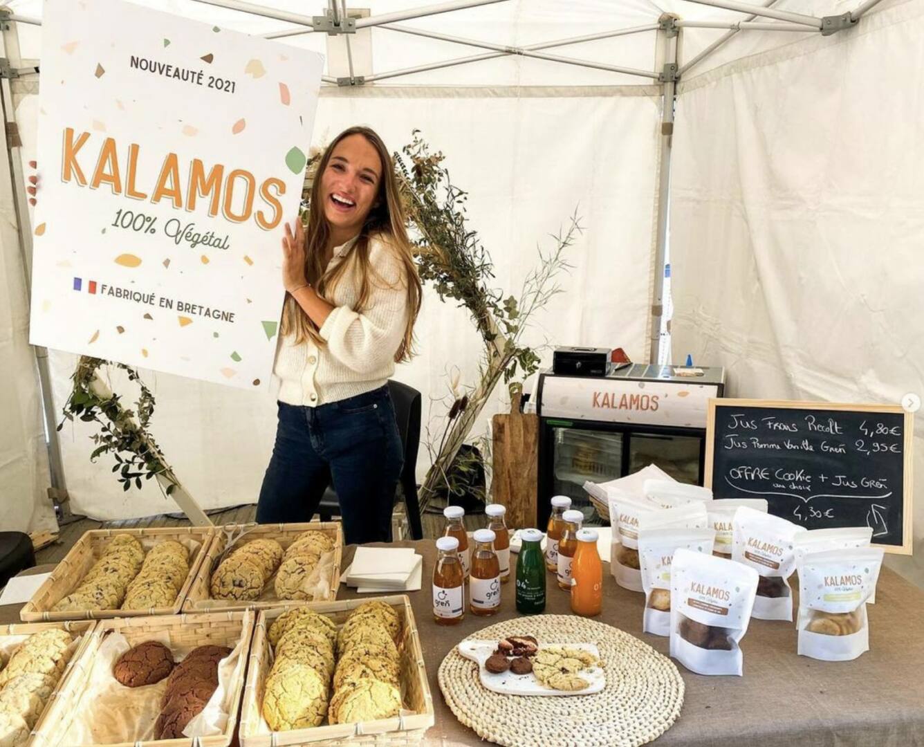 LES COOKIES BRETONS KALAMOS 100% VEGAN CONNAISSENT UN FRANC SUCCÈS