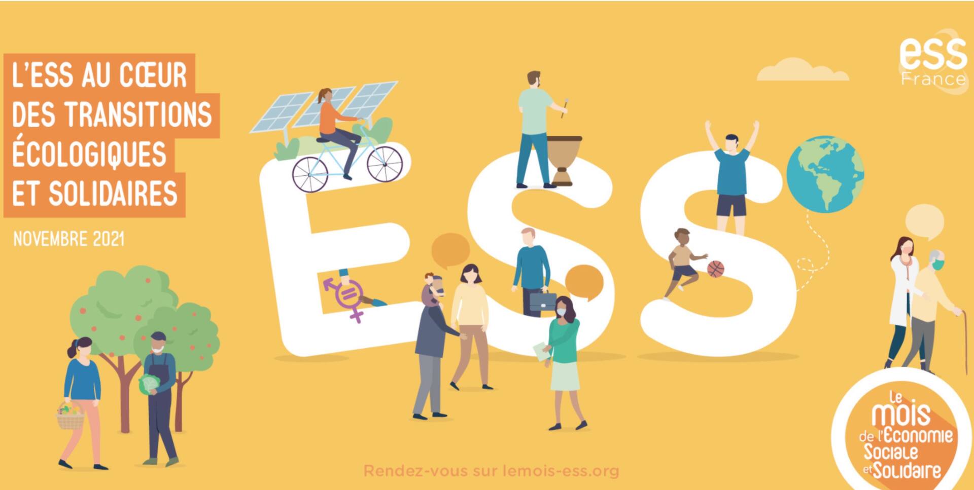 MOIS DE L’ESS 2021, 240 ÉVÉNEMENTS EN BRETAGNE EN NOVEMBRE