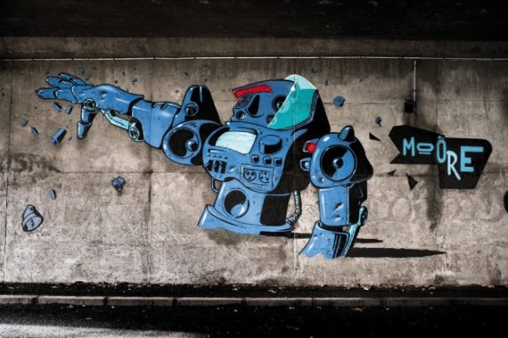 RENNES. Le M.U.R de Rennes #12 par MOORE