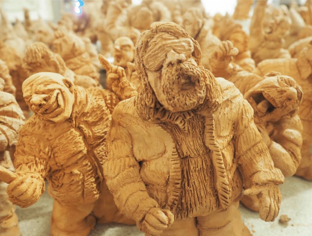 NICE. QUENTIN ET MATTHIEU SPOHN, TRACTS, SALVES, FLAMMES ENTRE FIEL ET TERRE AU NARCISSIO