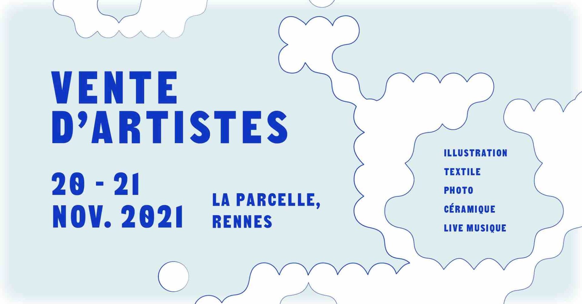 RENNES. VENTE D’ARTISTES A LA PARCELLE DE LA PARCHEMINERIE