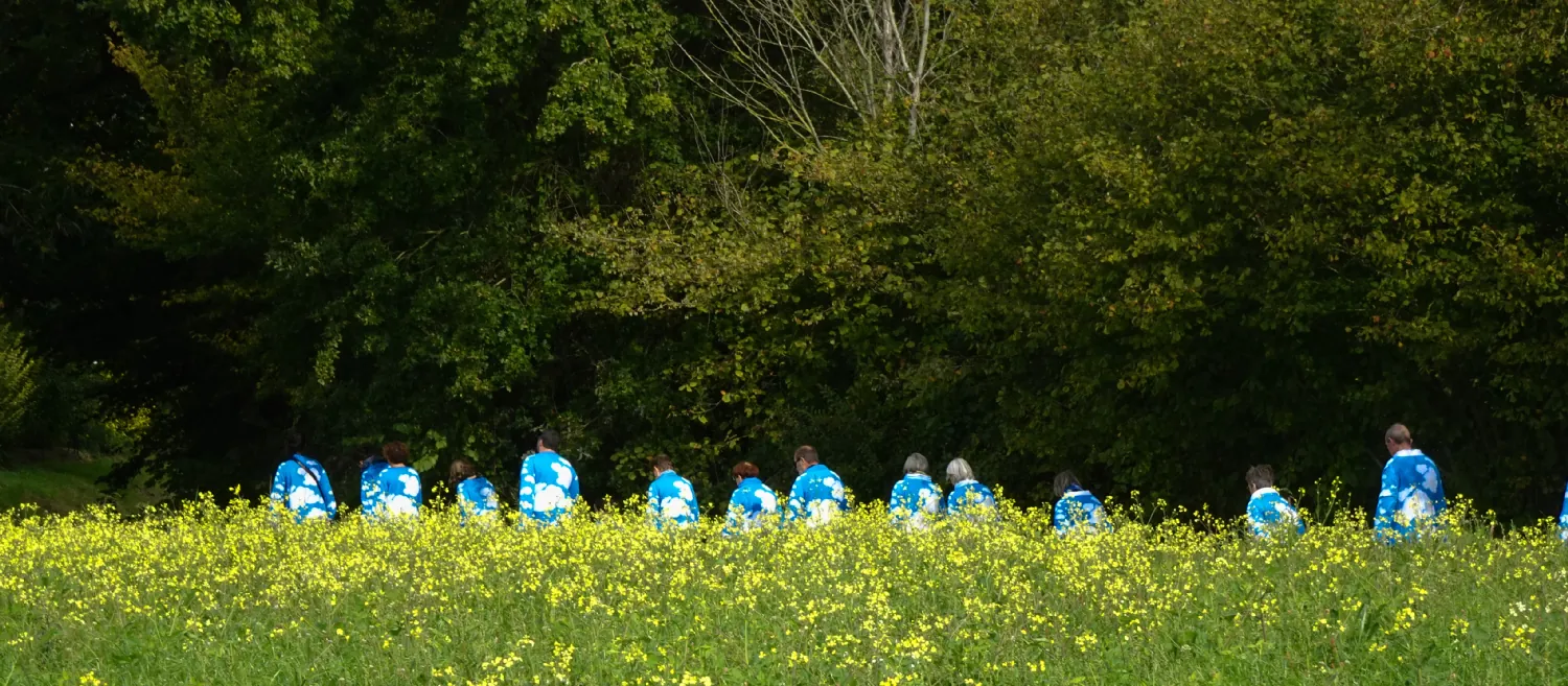 La terre a-t-elle couvé ce jardin de couleur Gwenn Mérel