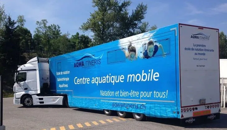 Piscine mobile - Aqwa Itinéris