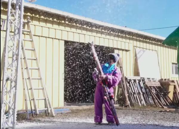 INSOLITE. UNE STATION DE SKI ÉPHÉMÈRE EN ILLE-ET-VILAINE