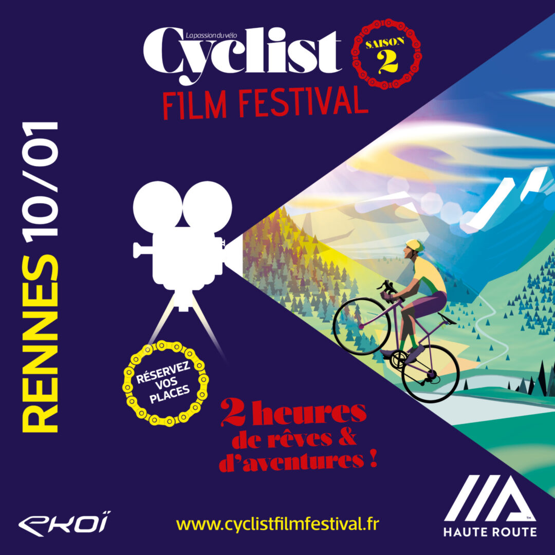 Cyclist Film Festival, la passion du vélo sur grand écran !