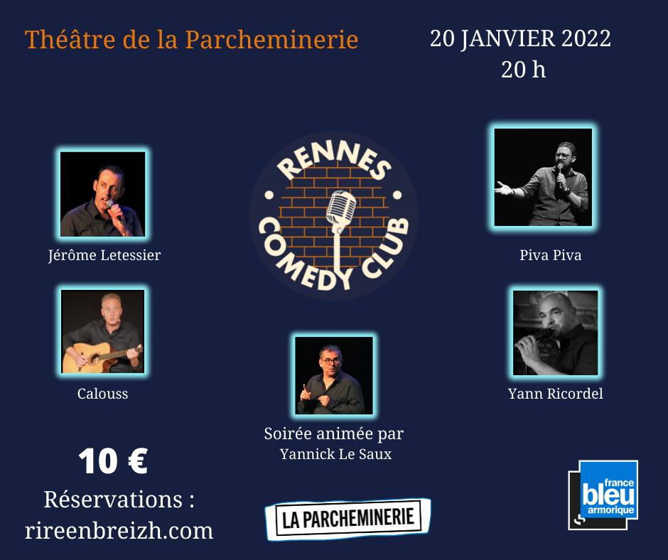 RENNES COMEDY CLUB OU RIRE EN BREIZH