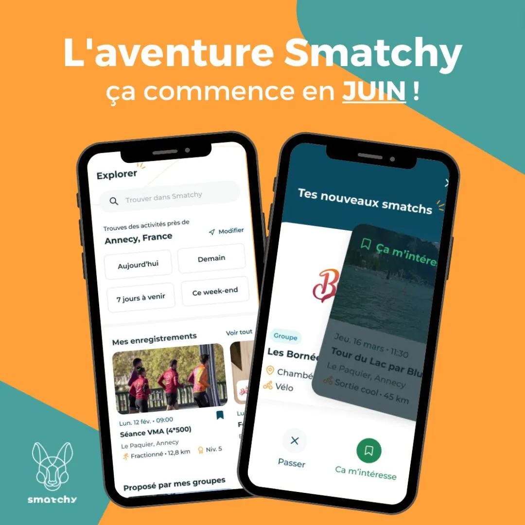 smatchy application mobile rencontre sport maude baudier