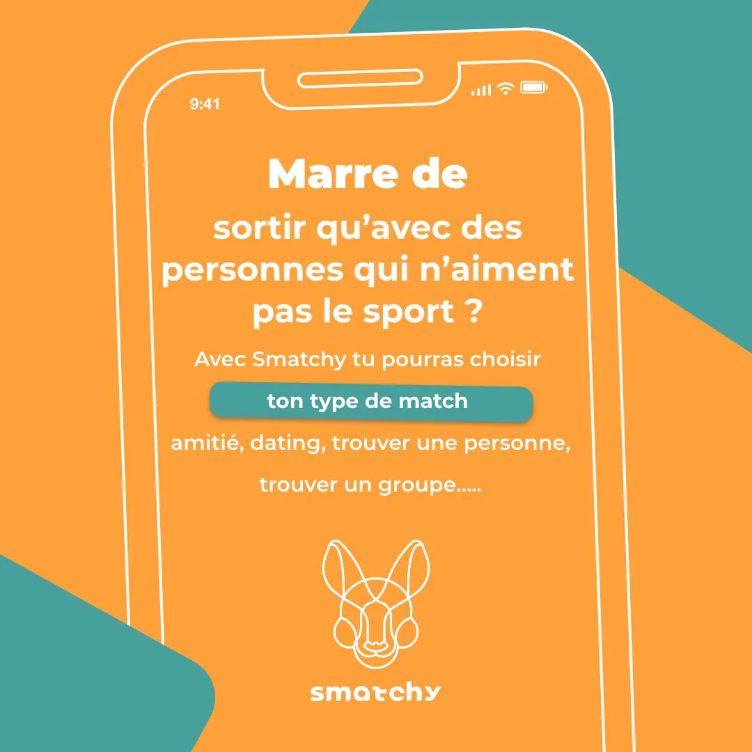 smatchy application mobile rencontre sport maude baudier