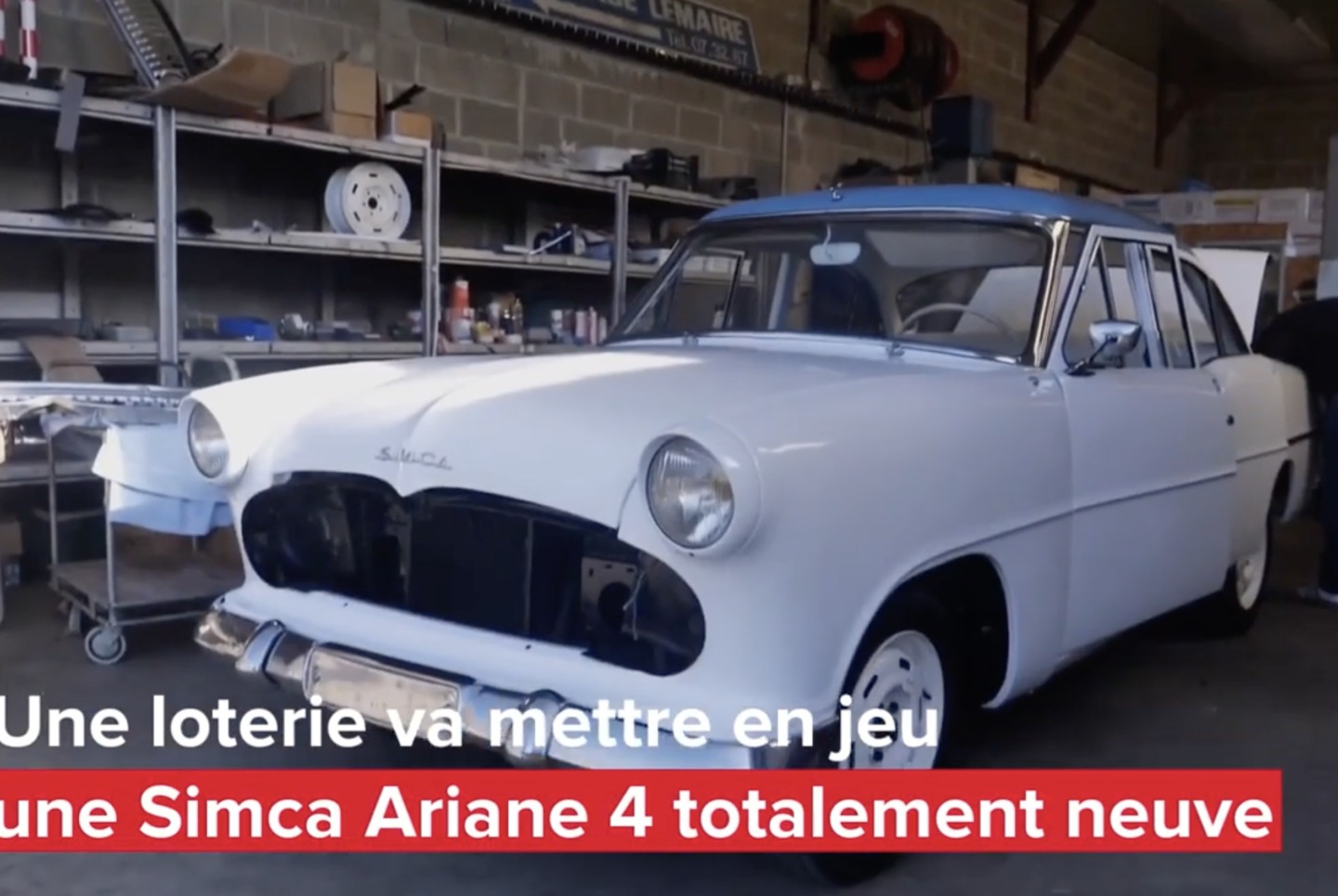 Vitré. Des passionnés d’automobiles anciennes retapent une Simca pour le Téléthon